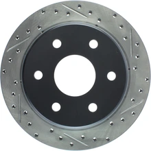 Disc Brake Rotor - Rear Left Driver Side - Centric 127.66041CL