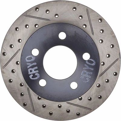 Disc Brake Rotor - Front Left Driver Side - Centric 127.67022CL