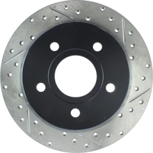 Disc Brake Rotor - Rear Left Driver Side - Centric 127.67043CL