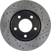 Disc Brake Rotor - Front Left Driver Side - Centric 127.67049L