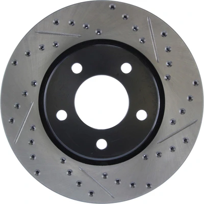 Disc Brake Rotor - Front Left Driver Side - Centric 127.67049L