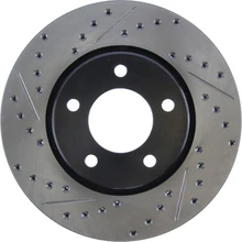 Disc Brake Rotor - Front Right Passenger Side - Centric 127.67049R
