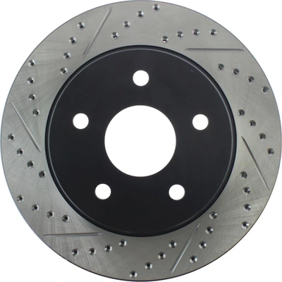Disc Brake Rotor - Front Right Passenger Side - Centric 127.67053R