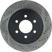 Disc Brake Rotor - Front Left Driver Side - Centric 127.67057L