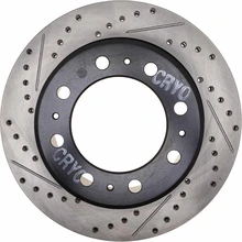 Disc Brake Rotor - Rear Right Passenger Side - Centric 127.67080CR