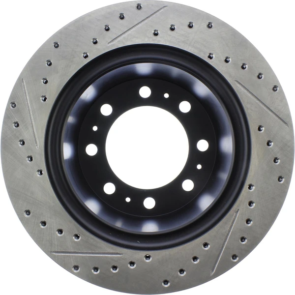 Centric 127.67080L Brake Rotor Rear Left Driver Side