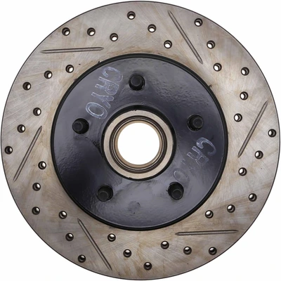 Disc Brake Rotor - Front Left Driver Side - Centric 127.80003CL