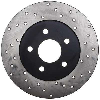 Disc Brake Rotor - Rear Left Driver Side - Centric 128.20017L