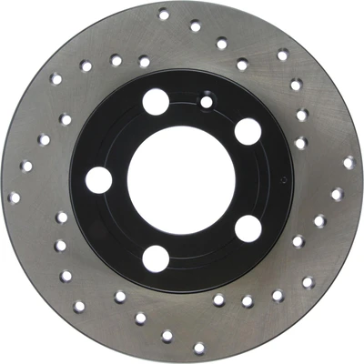 Disc Brake Rotor - Rear Left Driver Side - Centric 128.33057L