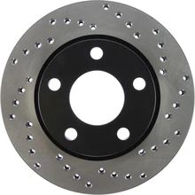 Disc Brake Rotor - Rear Left Driver Side - Centric 128.33067L