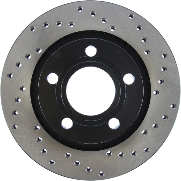 Centric 128.33072L Brake Rotor Rear Left
