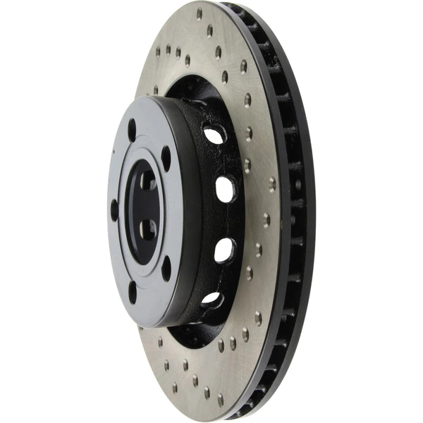 Centric 128.33072L Brake Rotor Rear Left