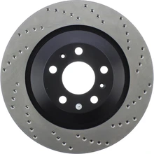 Centric 128.33109L Brake Rotor Rear Left Driver Side