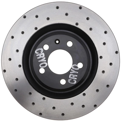 Disc Brake Rotor - Front Left Driver Side - Centric 128.33124CL