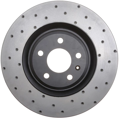 Disc Brake Rotor - Front Left Driver Side - Centric 128.33124L