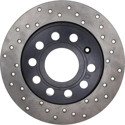 Disc Brake Rotor - Rear Left Driver Side - Centric 128.33135L