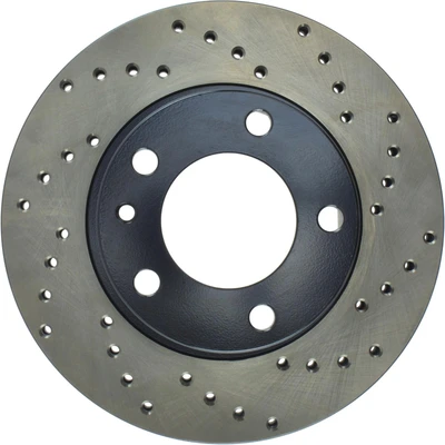 Disc Brake Rotor - Front Left Driver Side - Centric 128.34013L