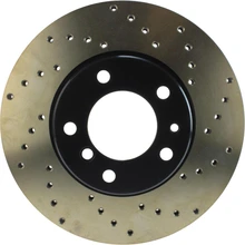 Disc Brake Rotor - Front Left Driver Side - Centric 128.34021L
