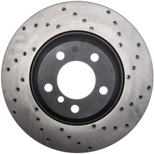 Disc Brake Rotor - Front Left Driver Side - Centric 128.34064L
