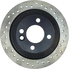 Centric 128.34066L Brake Rotor Rear Left Driver Side