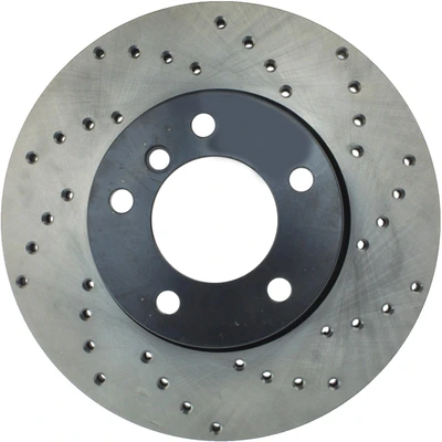 Disc Brake Rotor - Front Left Driver Side - Centric 128.34077L