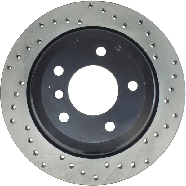 Centric 128.34091L Brake Rotor Rear Left Driver Side