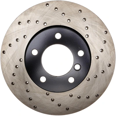Disc Brake Rotor - Front Left Driver Side - Centric 128.34108L