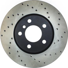 Disc Brake Rotor - Front Left Driver Side - Centric 128.34134L