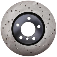 Disc Brake Rotor - Front Left Driver Side - Centric 128.34154L