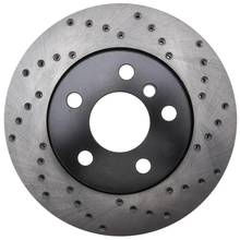 Disc Brake Rotor - Front Left Driver Side - Centric 128.34168L