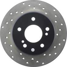 Centric 128.35012L Brake Rotor Rear Left Driver Side