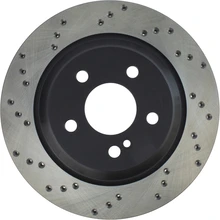 Disc Brake Rotor - Rear Left Driver Side - Centric 128.35039L