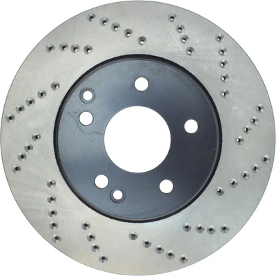 Disc Brake Rotor - Front Left Driver Side - Centric 128.35057L