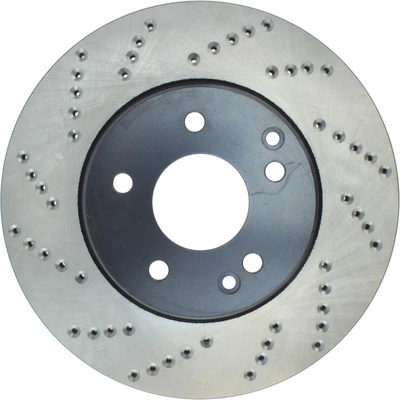 Disc Brake Rotor - Front Right Passenger Side - Centric 128.35057R