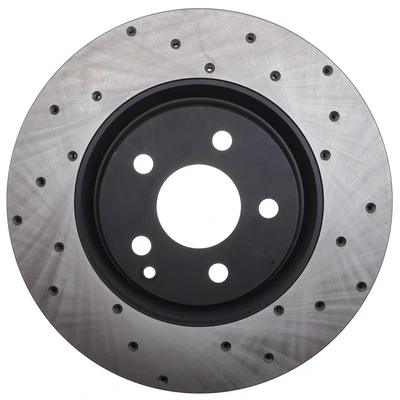 Disc Brake Rotor - Front Left Driver Side - Centric 128.35080L