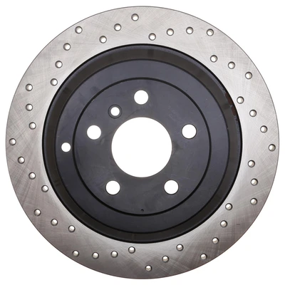 Disc Brake Rotor - Rear Right Passenger Side - Centric 128.35090R
