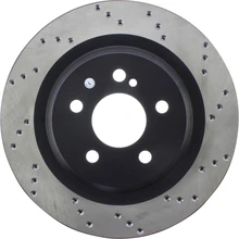 Disc Brake Rotor - Rear Left Driver Side - Centric 128.35096L