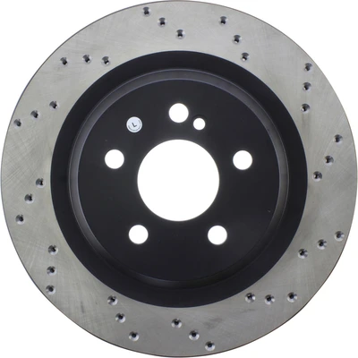 Disc Brake Rotor - Rear Left Driver Side - Centric 128.35096L