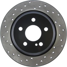 Disc Brake Rotor - Rear Right Passenger Side - Centric 128.35098R