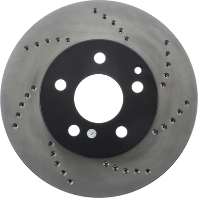 Disc Brake Rotor - Front Left Driver Side - Centric 128.35109L