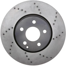 Disc Brake Rotor - Front Left Driver Side - Centric 128.35110L