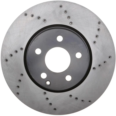 Disc Brake Rotor - Front Left Driver Side - Centric 128.35110L