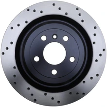Disc Brake Rotor - Rear Left Driver Side - Centric 128.35147L
