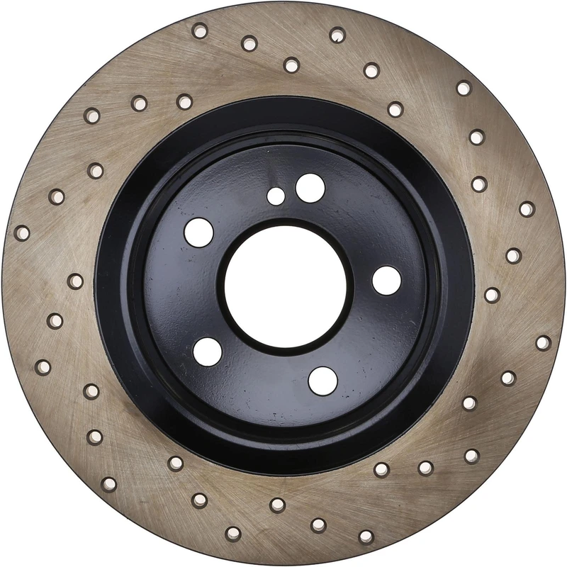 Centric anti-rust coated rotor