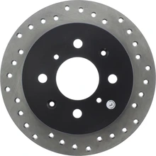 Centric 128.40017L Brake Rotor Rear Left Driver Side