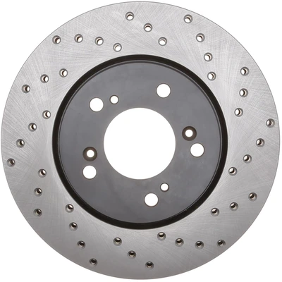 Disc Brake Rotor - Front Left Driver Side - Centric 128.40028L