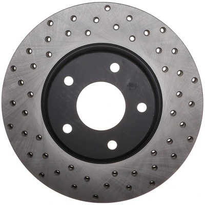 Disc Brake Rotor - Front Right Passenger Side - Centric 128.42070CR