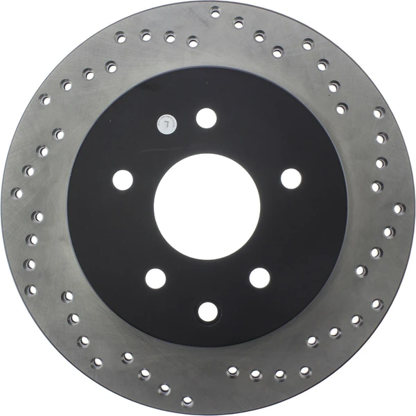 Centric 128.42072CL Brake Rotor Rear Left