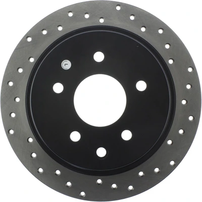 Disc Brake Rotor - Rear Left Driver Side - Centric 128.42073L