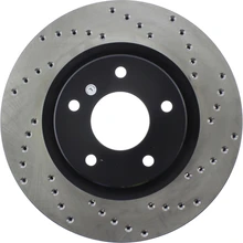 Disc Brake Rotor - Front Left Driver Side - Centric 128.42097L